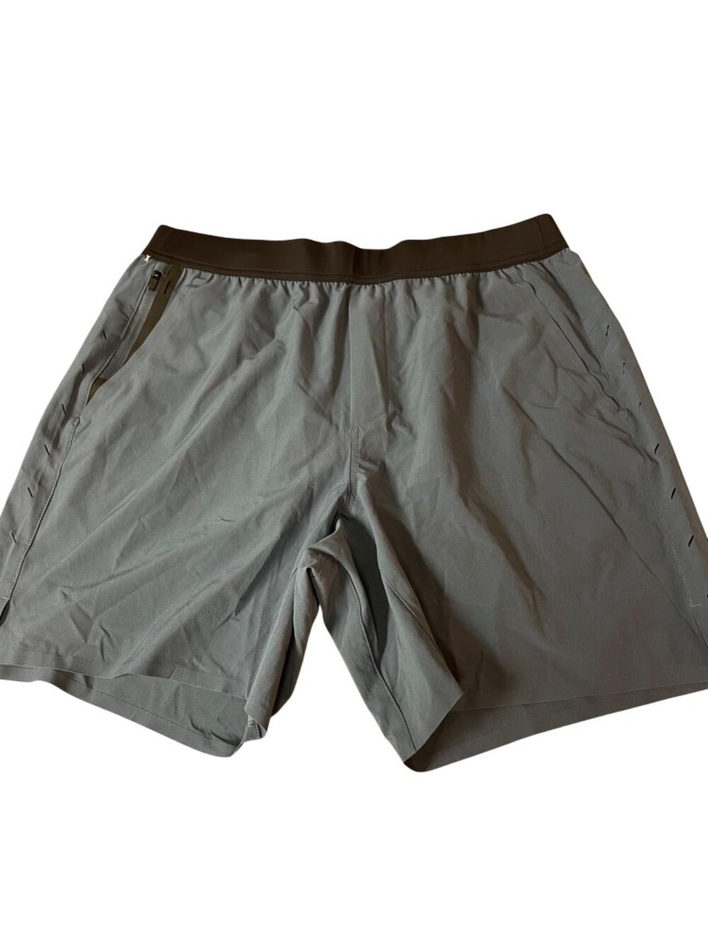 Ten Thousand The Interval Short 7" Inseam Unlined Blue Sz LG Athletic